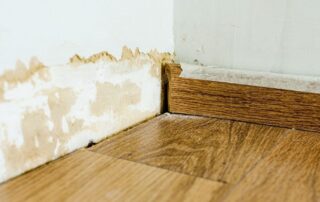 Water damage restoration services in Alexandria, VA technician extracting water